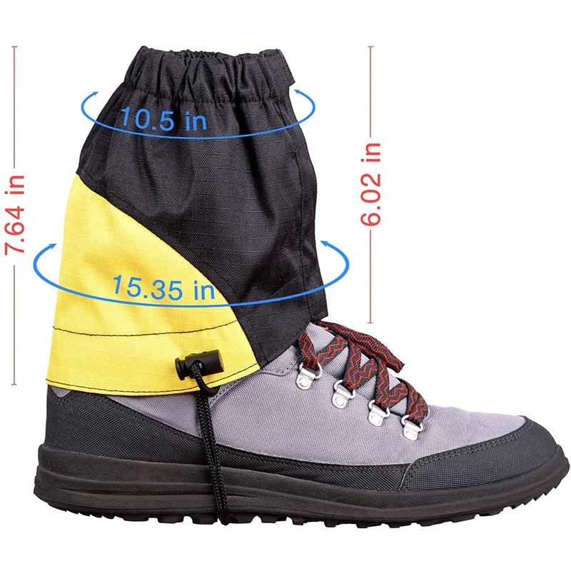 Waterproof Low Ankle Gaiters for Hiking Cubiertas Impermeables